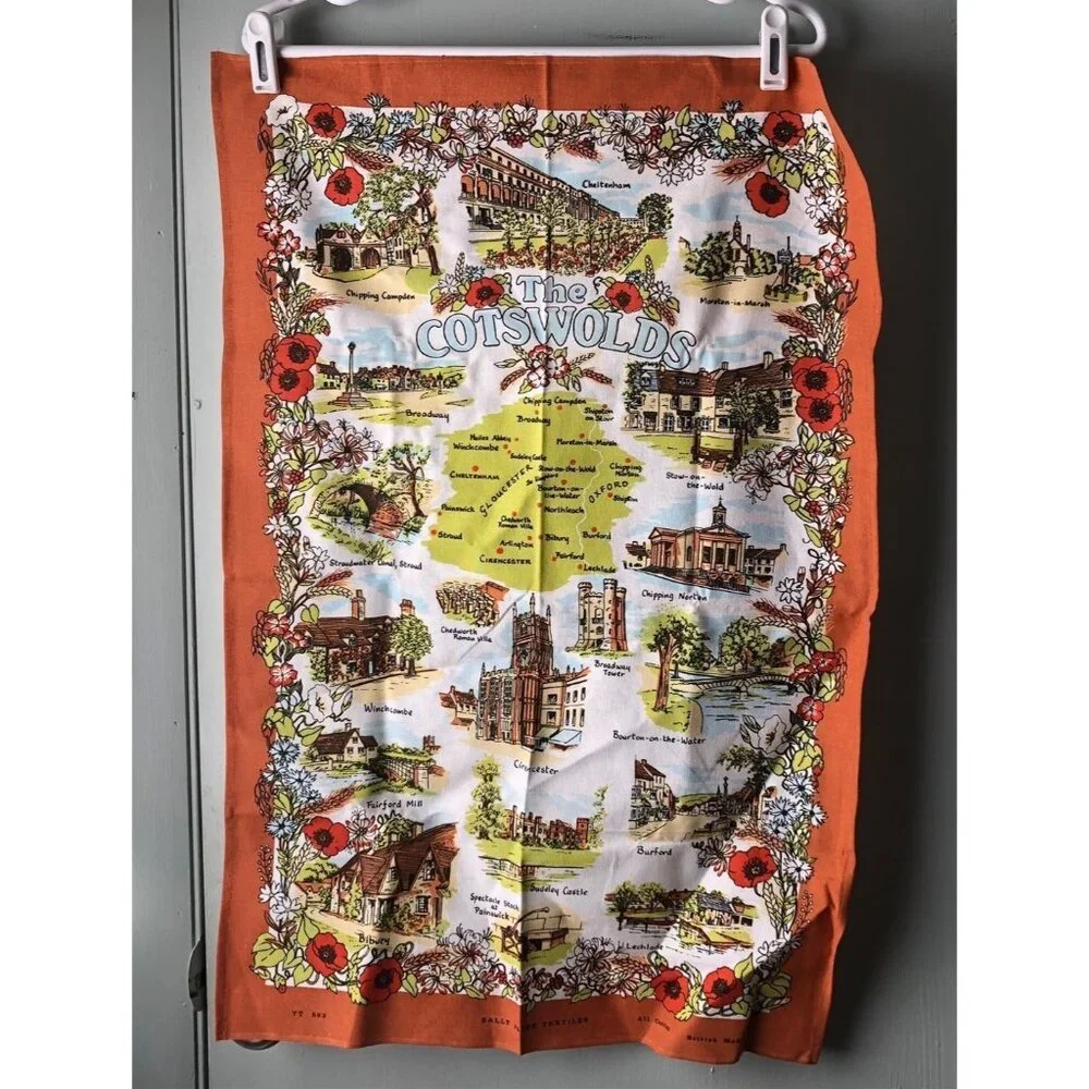 The Cotswolds Tea Towel Souvenir British 29